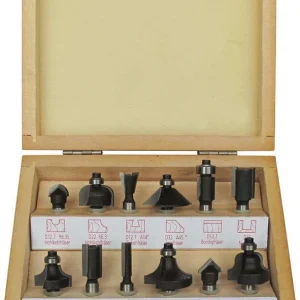 Zestaw frezow w kasecie HW 12szt FORTIS Darmowy zwrot