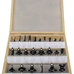 Cena promocyjna Zestaw frezow w kasecie HW 24szt FORTIS