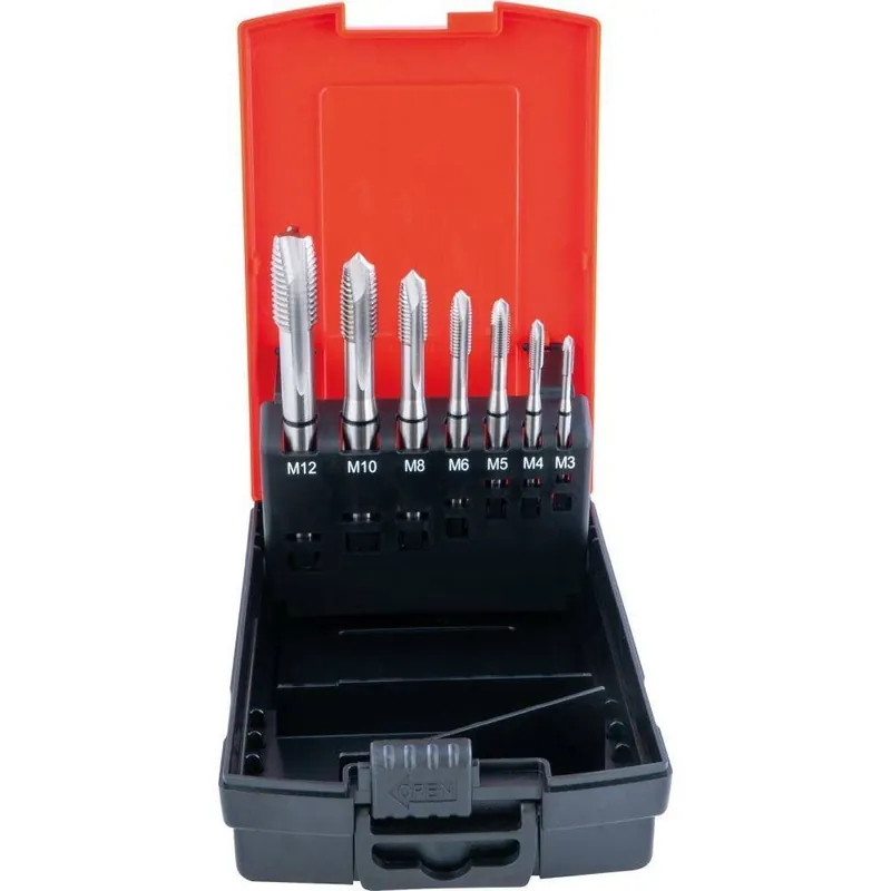 Super okazja Zestaw gwintown.maszyn. DIN376 HSSE, typ W, kszt.B M3-12 FORMAT