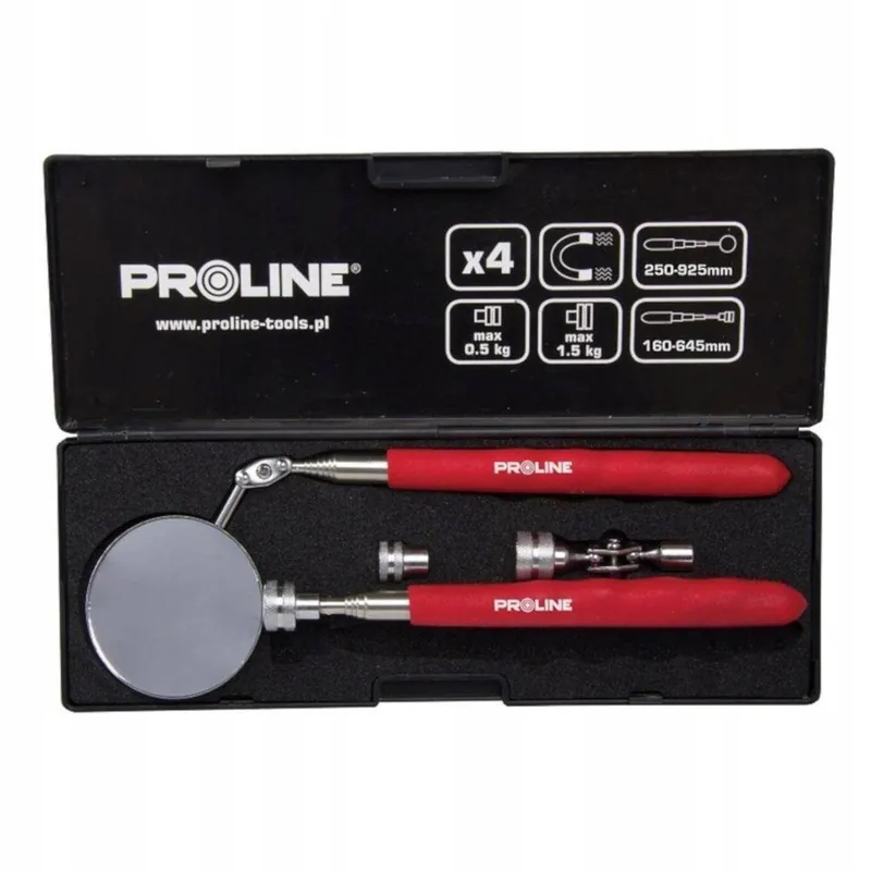 Nowy ZESTAW INSPEKCYJNY: CHWYTAK I LUSTERKO PROLINE PRO