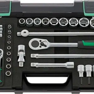 Okazja Zestaw kl. nasad 1/4+1/2"38cz. 40/52/27/11