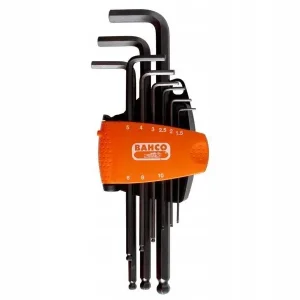 Zestaw kluczy imbusowych trzpieniowych z kulką Bahco BE9678 Kup online