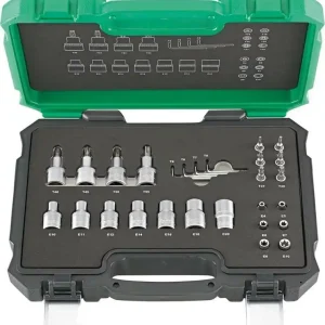 Zestaw kluczy nasad. 27-czesc. FORTIS Super okazja