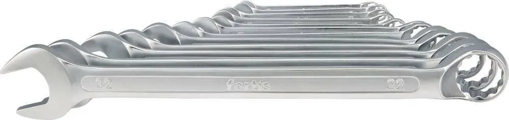 Zestaw kluczy plasko- 12-czesc.10-32mm FORTIS Cena promocyjna