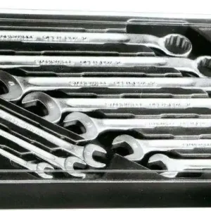 Dodaj do koszyka Zestaw kluczy płasko-oczkowych DIN3113B8-19mm 10-częściowy Stahlwille