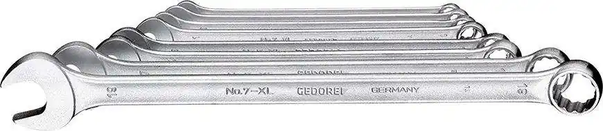 Zestaw kluczy płasko-oczkowych DIN3113A8-częściowy dł. 8-19mm Gedore Nowy