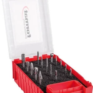 Zestaw małych frezów trzpieniowych ze stopów twardych C 3mm 15 -częściowy Super okazja