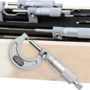 Zamów teraz Zestaw mikrometrów zewnętrznych 0-100mm FORTIS