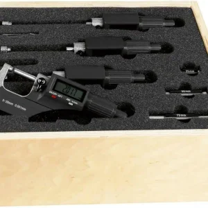 Zestaw mikrometrów zewnętrznych 0-100mm FORTIS Do wyczerpania zapasów