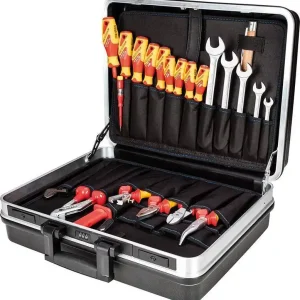 Wyjątkowa oferta Zestaw narzędzi dla elektryków, 74-częściowy w walizce z tworzywa ABS Gedore