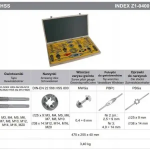 Hit sprzedaży Zestaw narzędzi Fanar CZD-40 40 el.