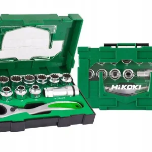 Zestaw nasadek 13 części HiKOKI BOX III 40030033 Wysoka jakość