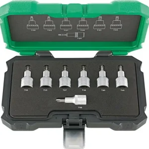 Super okazja Zestaw nasadek 7-czesc. T20-50 FORTIS