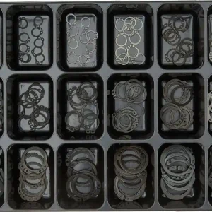 Zestaw nr 17 E-NORM, DIN 471, czernione Ostatnia szansa