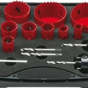 Zestaw otwornic HSSBi M42dla profesjonalistów 16-76mm FORMAT Wybór klientów