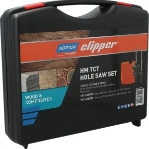 Zestaw otwornic TCT do drewna Tani