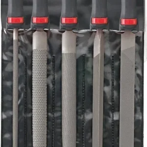 Zestaw pilników warsztatowych 200mm, nacięcie 2, 5-częściowy FORMAT Tani