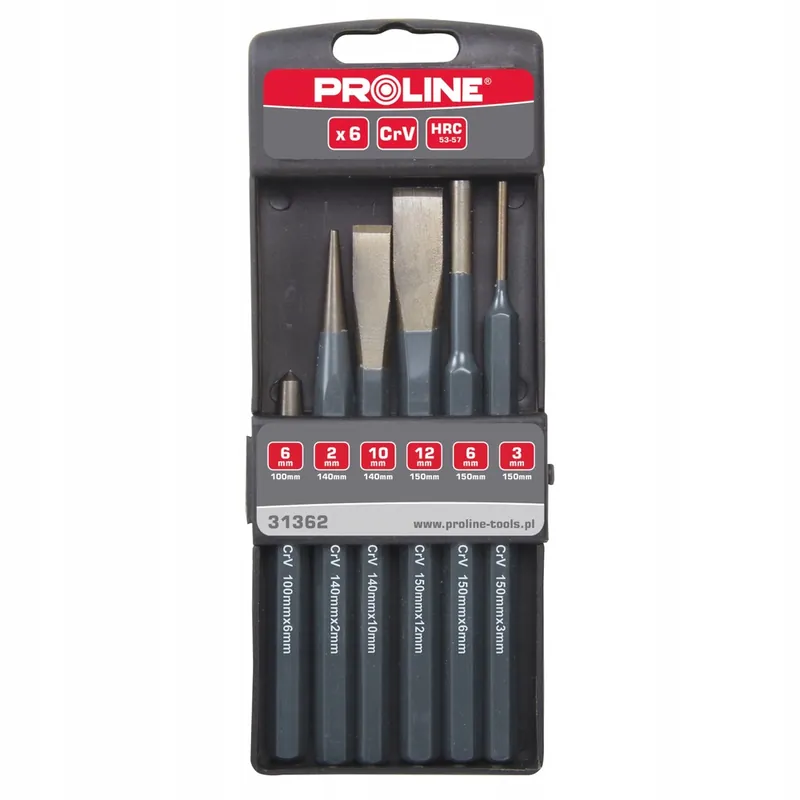 Zestaw Proline wybijaki przecinaki punktaki 6 szt. Zamów teraz