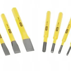 Zestaw przecinaków i punktaków Stanley 12szt. Dostępne od ręki