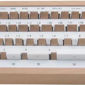 Zestaw płytek wzorcowych,ceramicznych, 47-częściowy DIN EN ISO 365/1 FORMAT Nowość