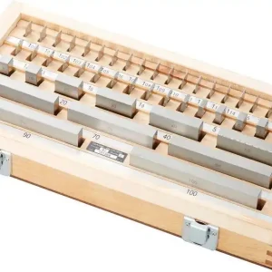 Zestaw płytek wzorcowych,ze stali, klasa tolerancji 1, 47-częściowy FORMAT Dostępne od ręki