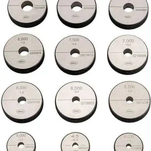 Dostępne od ręki Zestaw sprawdzianów pierścieniowych 844Ke 1,0-1,4mm MAHR