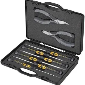 Zestaw szczypiec ESD dla elektroników, 8-częściowyKNIPEX Zamów dziś