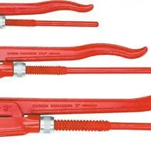 Zestaw szczypiec nastawnych do rur, kątowych 3-częściowy 1.-2." Ograniczona ilość