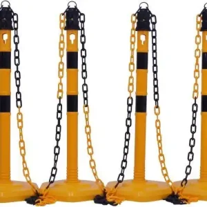 Okazja Zestaw słupków z łańcuchem