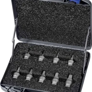 Tani Zestaw udarowych końcówekwymiennych klucza nasadowego 1/2" 9-częściowy ASW