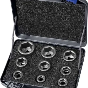 Zestaw udarowych końcówekwymiennych klucza nasadowego 3/4" 11-częściowy ASW Okazja