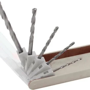 Szybka wysyłka Zestaw wiertel uniwers. 5-czesc. 4,5,6,8,10x120mm FORTIS