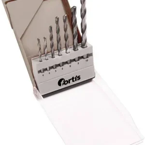 Hit sprzedaży Zestaw wiertel uniwers. 7-czesc.4,4,5,6,6,8, 10x120 FORTIS