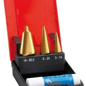 Zestaw wierteł do blach HSS TiN 3-30,5mm FORMAT Bezpieczne zakupy