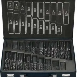 Sprawdź teraz Zestaw wierteł krętych DIN338 HSS, walcowane rolkowo,typ RN, 170-częściowy, 1-10,5mm