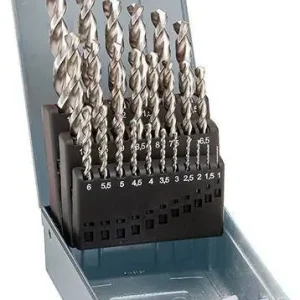 Ostatnia szansa Zestaw wierteł krętych DIN338, HSSE szlifowane, typ VA, 1-10,5mm GÜHRING