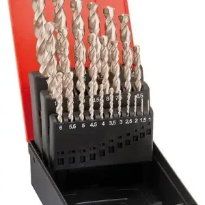 Zestaw wierteł krętych DIN338, typ N, HSSE szlifowane, 1-5,9mm FORMAT Najlepsza cena