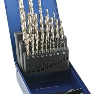 Promocja Zestaw wierteł krętych DIN338, typ N, HSSE szlifowane, 1-10,5mm FORTIS