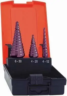 Zestaw wierteł stopniowych HSS TiALN 4-12/12-20/20-30mm FORMAT Wyjątkowa oferta