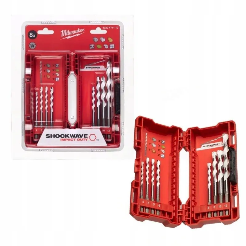 Zamów teraz Zestaw wierteł uniwersalnych Milwaukee 8 sztuk