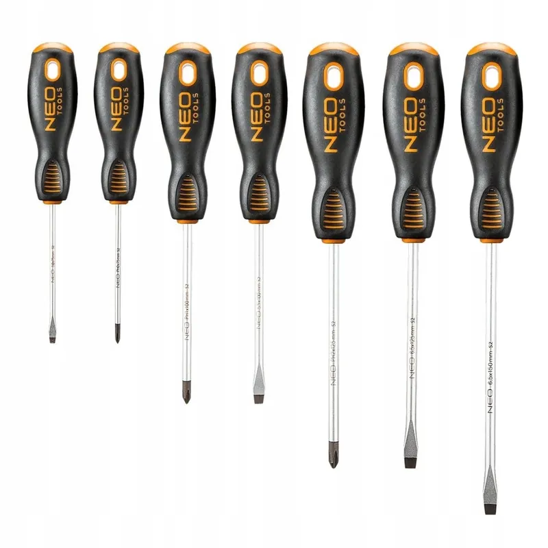ZESTAW WKRĘTAKÓW 7szt NEO WKRĘTAKI ŚRUBOKRĘTY Wysoka jakość