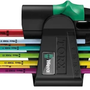 Zestaw wkrętaków kątowych9szt Multicolor Wera Nowy