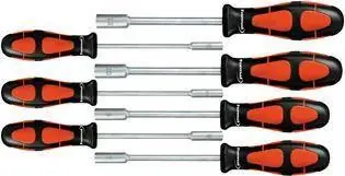 Zestaw wkrętaków nasadowych, 5-13x mm, 7-częściowy FORMAT Niska cena