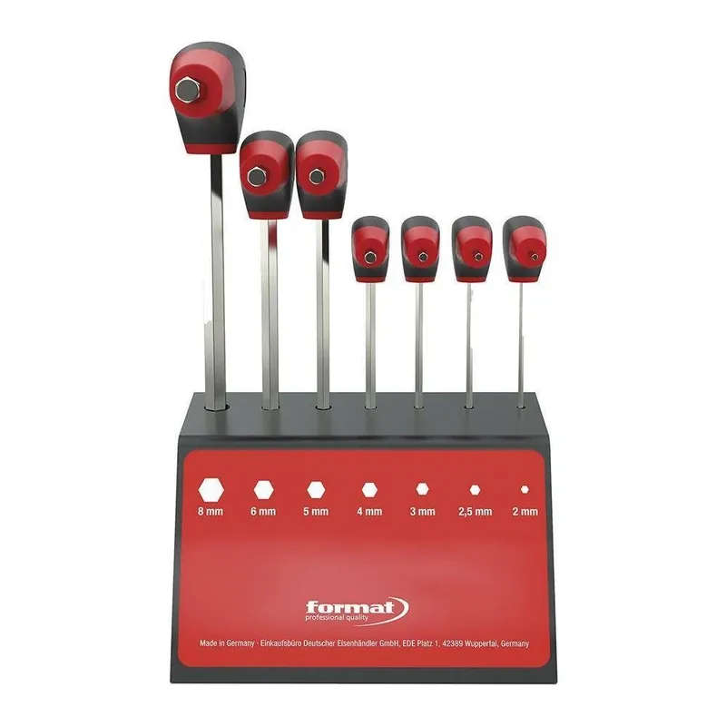 Zestaw wkrętaków z rękojeścią poprzeczną FORMAT Bestseller
