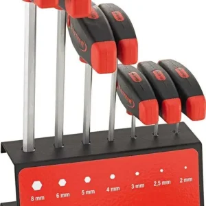 Zestaw wkrętaków z rękojeścią poprzeczną poprzeczną 7-cz., 2-8mm wstojaku FORMAT Ostatnia szansa