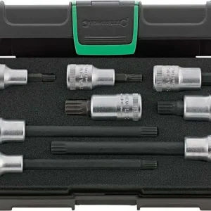 Niska cena Zestaw wkrętakowych końcówek wymiennych 1/2" XZN M6 do M14 8-częściowyStahlwille