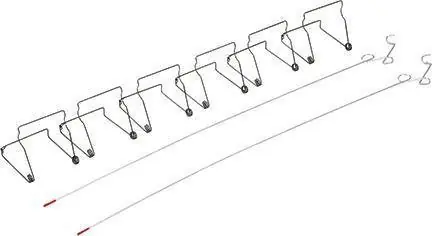 Oferta limitowana Zestaw zacisków do drzwi ściany przeciwpyłowej zaciski górne i boczne 8szt.