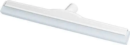 Zgarniacz do wody HACCP 45cm, warga z higien. gumy, bialy Łatwy zwrot