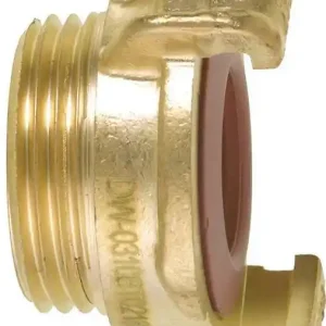 Zlacze gwintowane GEKA plus K, mosiadz, gwint zewn. G1", opak.samoobsl. Ekspresowa dostawa