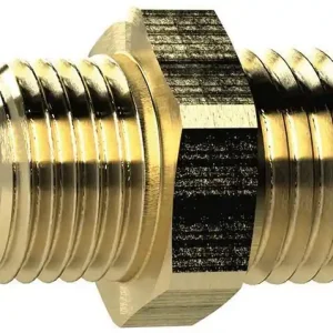 Zlaczka z podwojnym gwintem, mosiezna zewn. M5 x G1/4", klucz 17mm, RIEGLER Kup online